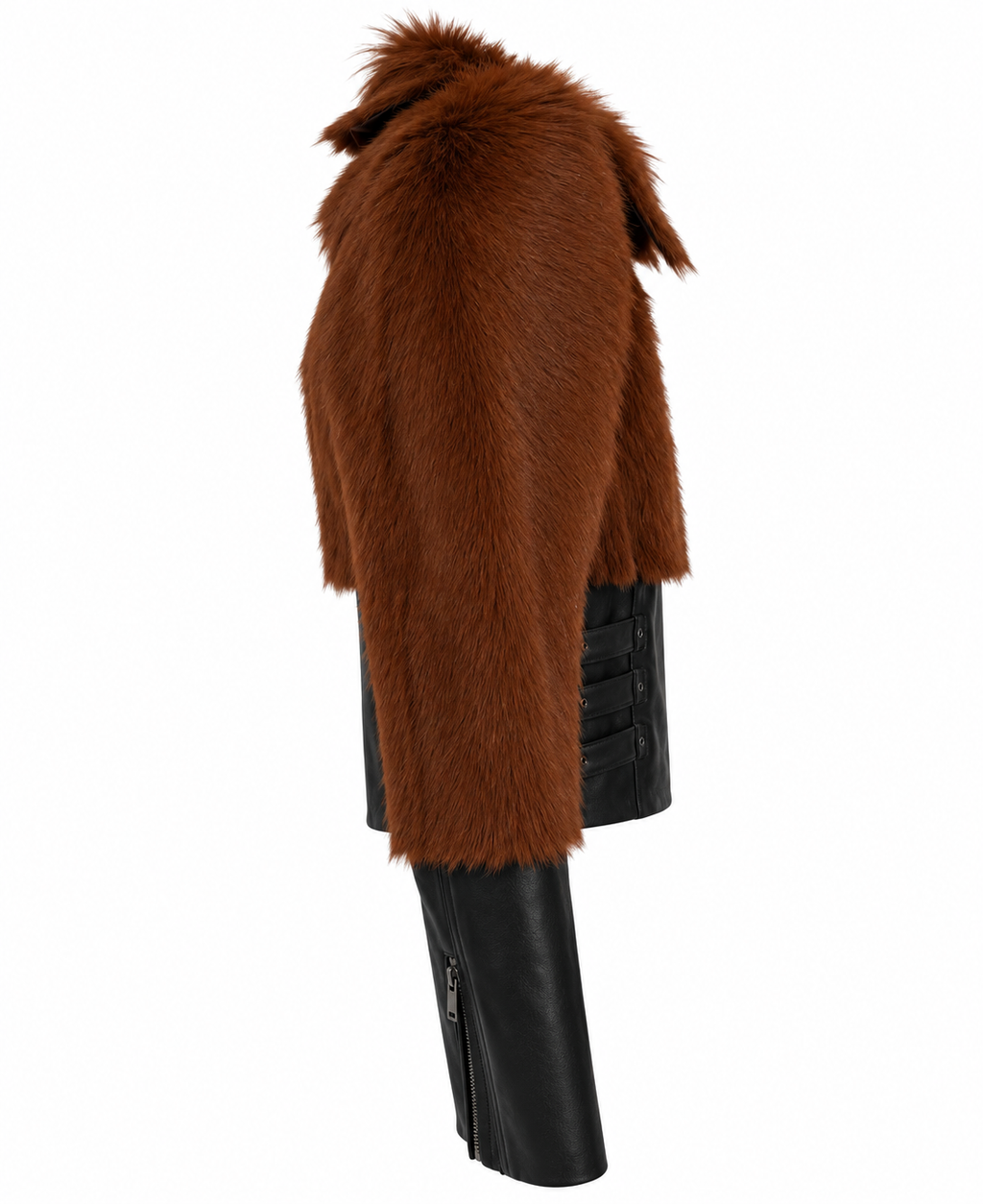 SOHO FUR BIKER JACKET