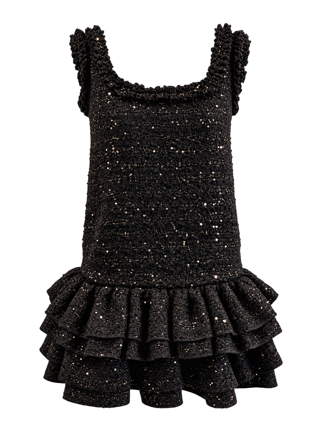 TWIGGY TWEED MINI DRESS