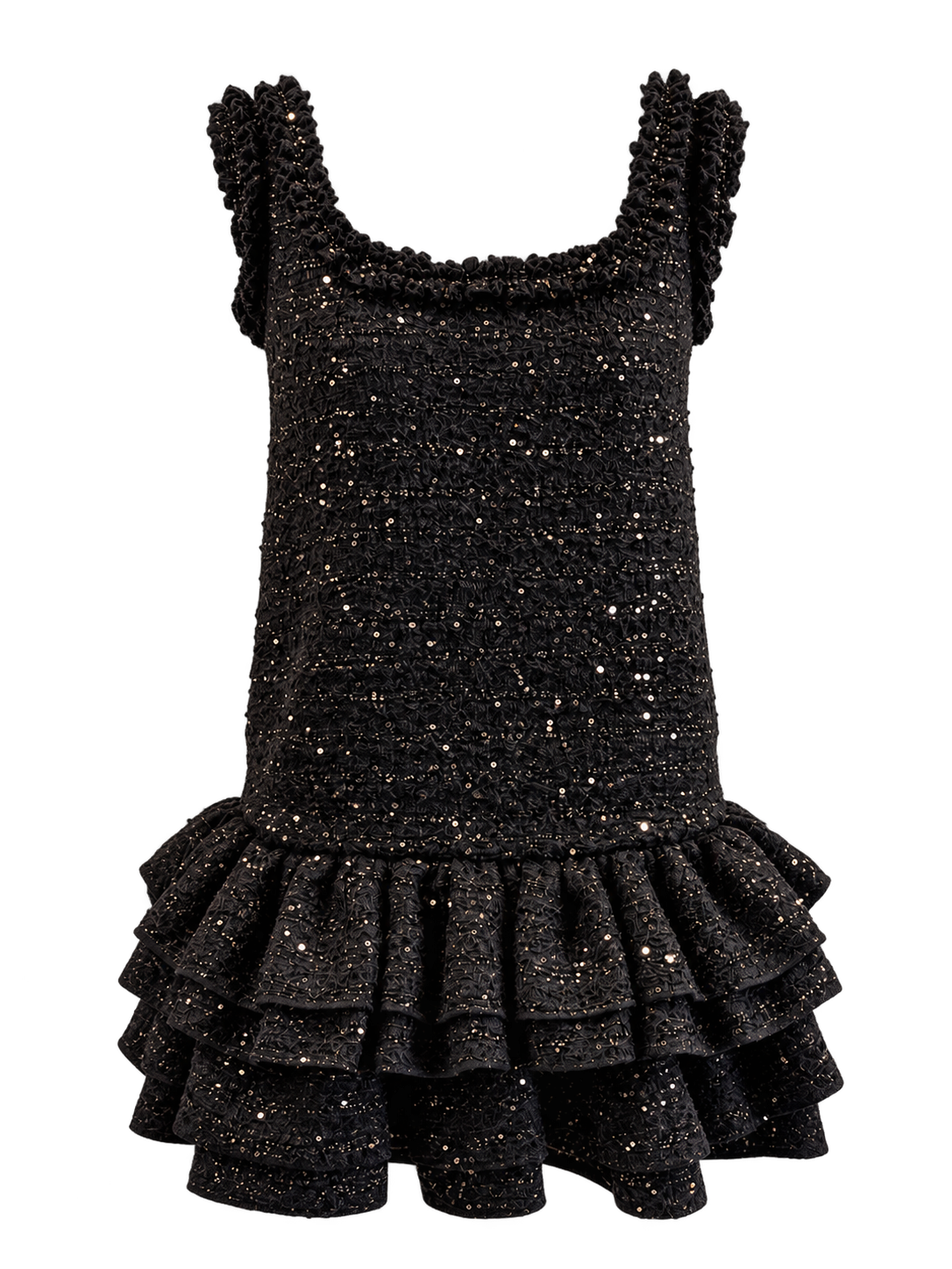 TWIGGY TWEED MINI DRESS
