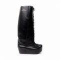 RIDING LACE-UP BOOTS HIGH