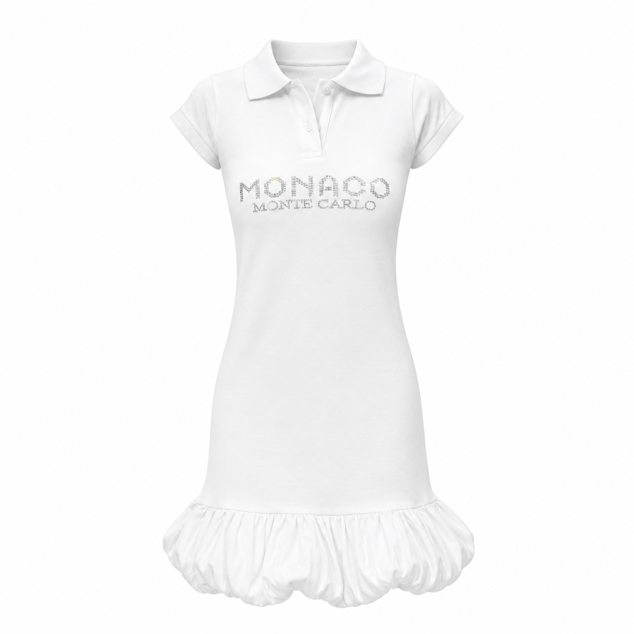 MONACO BUBBLE POLO DRESS SWAROVSKI