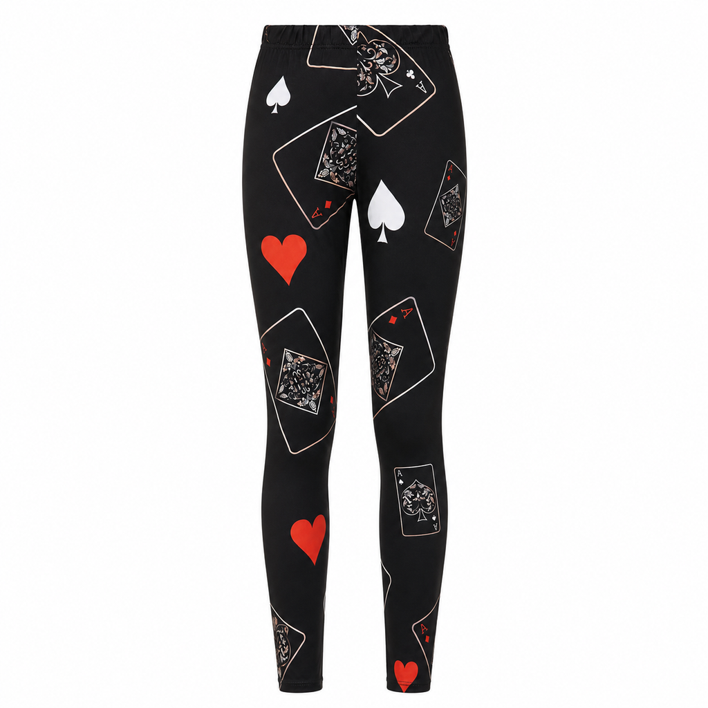 POKER CARD LEGGINGS