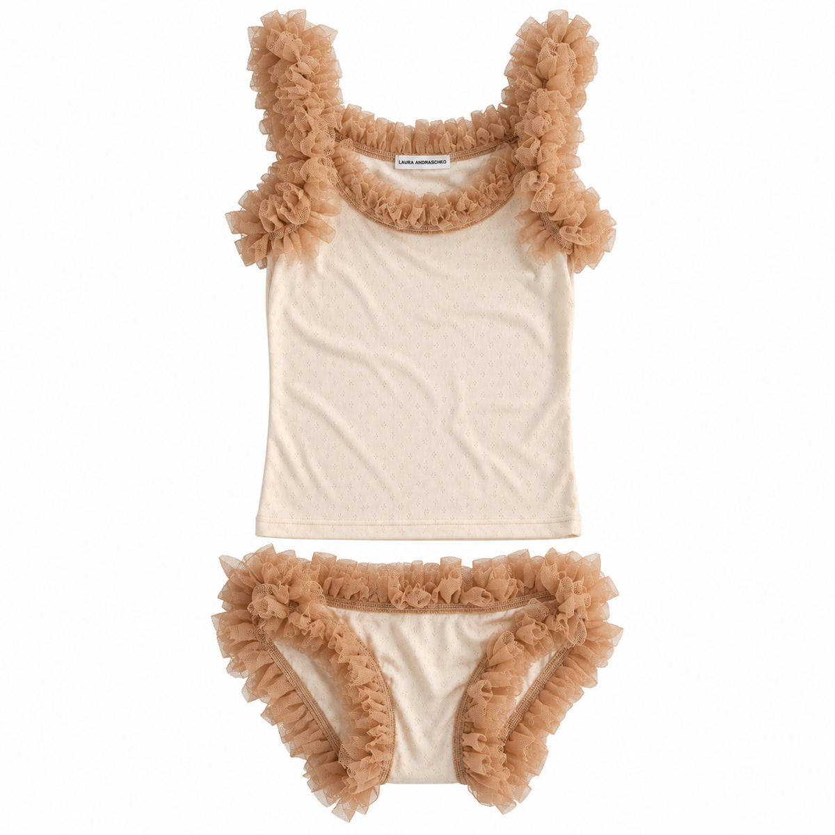 FRILLY SET CREME