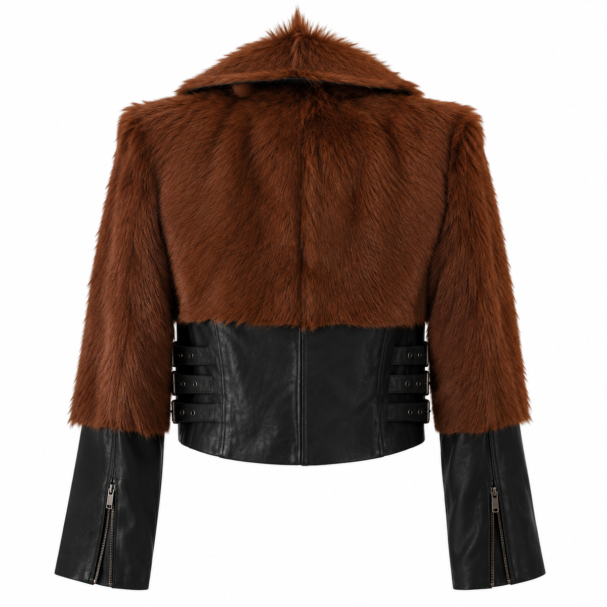 SOHO FUR BIKER JACKET