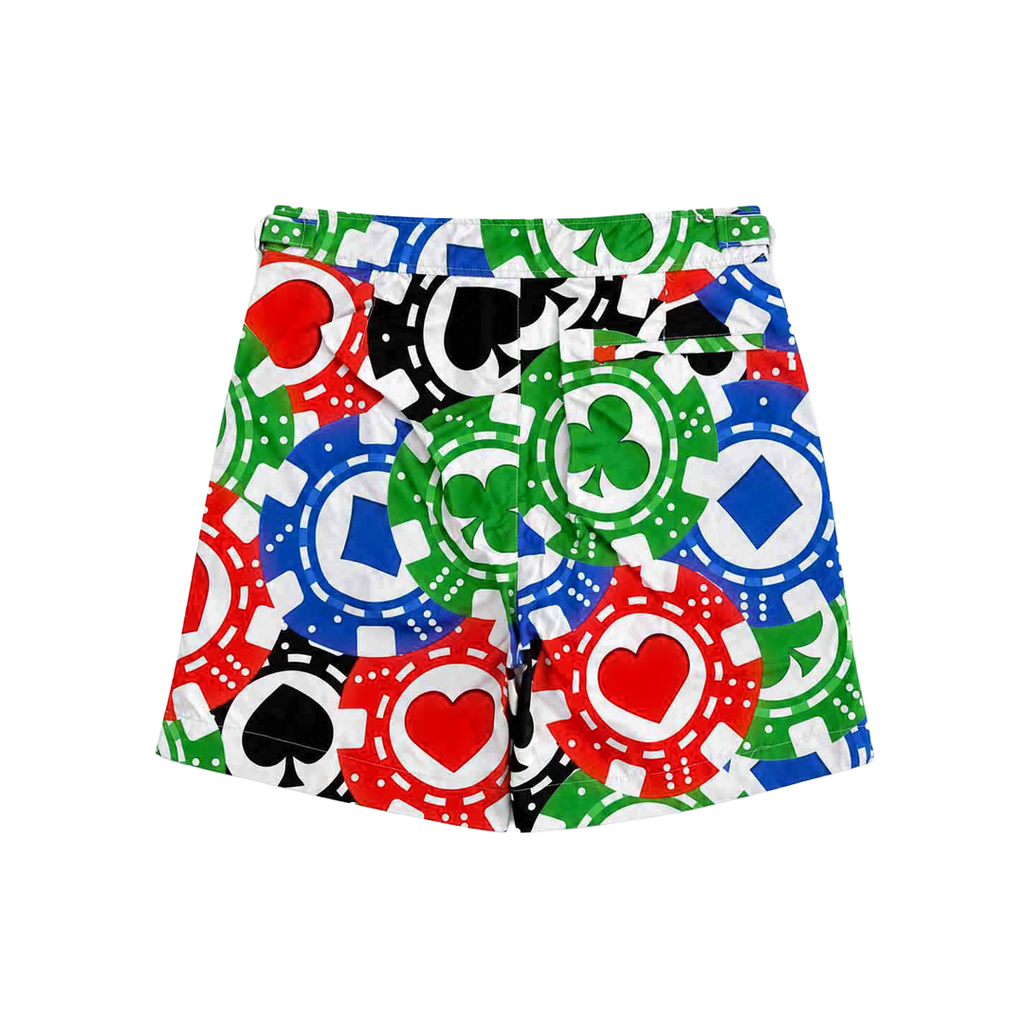 POKER SWIMMING TRUNKS