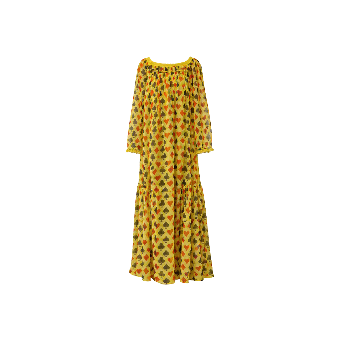 BOHO POKER MAXI DRESS