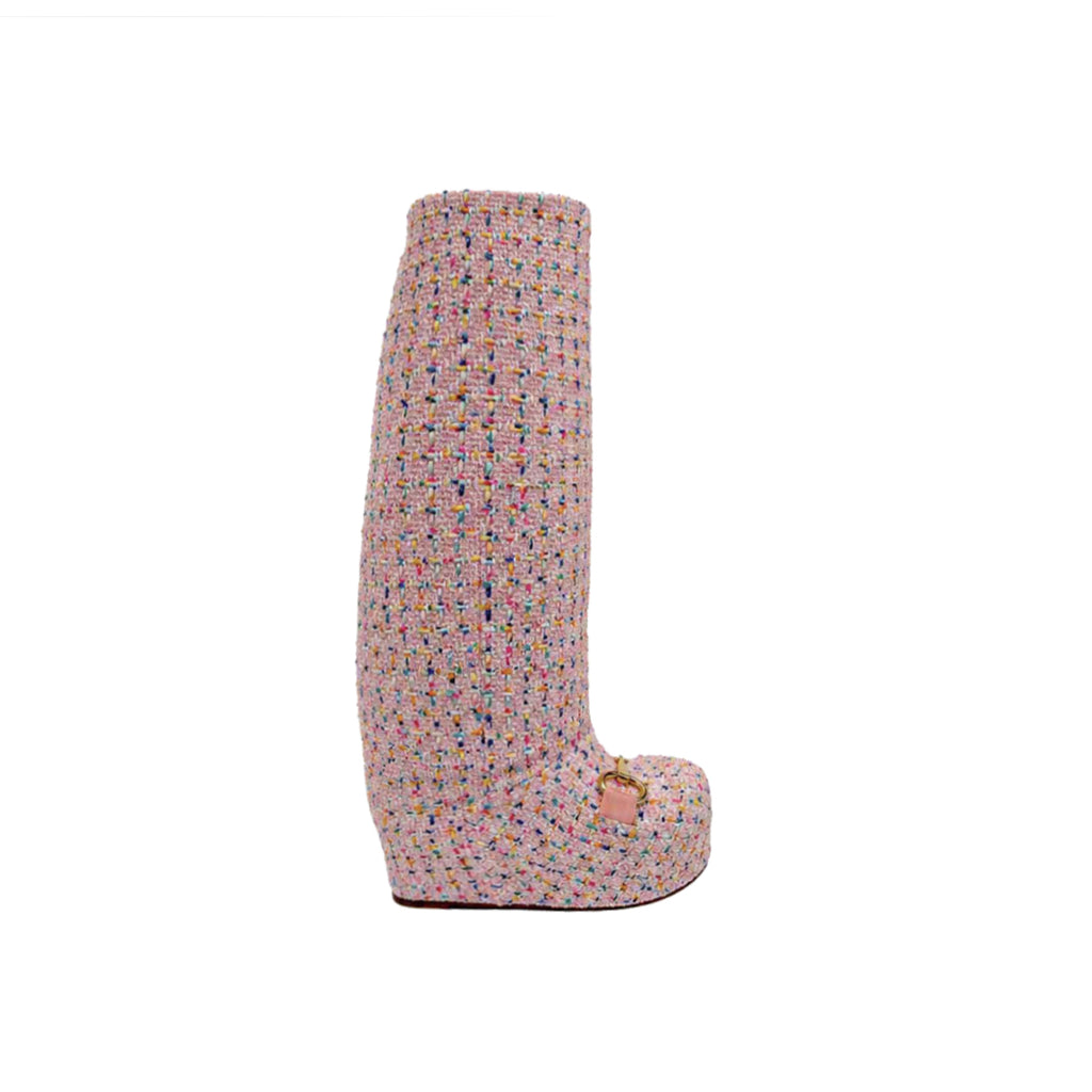 RIDING BOOTS HIGH TWEED