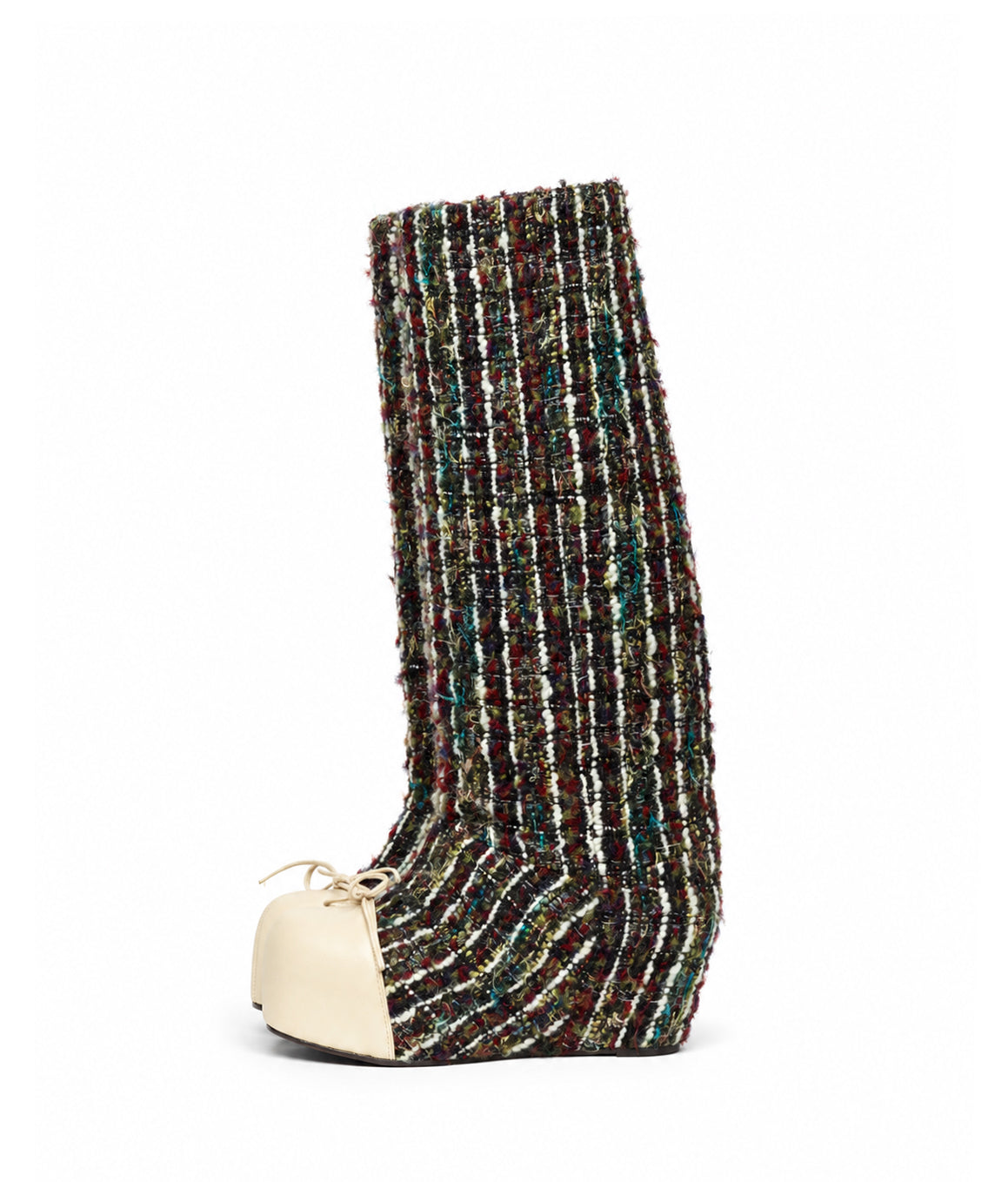 TWEED BALLERINA RIDING BOOT