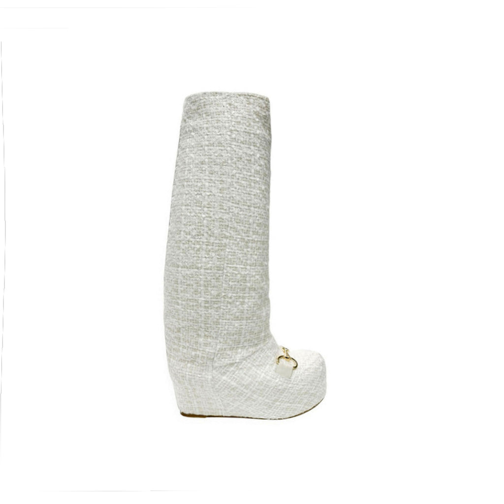 RIDING BOOTS HIGH TWEED