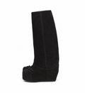 WAXED SUEDE BALLERINA RIDING BOOT