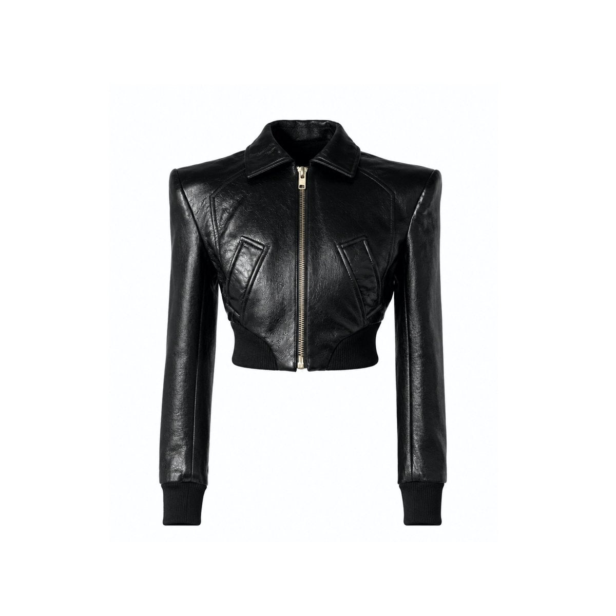 PAGODA LEATHER BOLERO